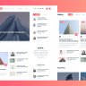 Charon Blog & Magazine Blogger Templates Premium