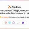 Zaistock - Free & Premium Stock Photo, Video, Audio, Icon Illustration Script