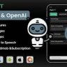 FlutGpt  - ChatGPT Flutter Full Application | Art Generator | ADMOB | Subscription Plan