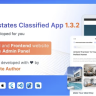 Classified For RealEstates  - Classified App with Frontend and Admin Panel