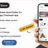 Rapidbox - Online shoes store Flutter 3.x (Android, iOS) UI app