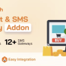 6amTech Payment & SMS Gateway Addon  - nulled