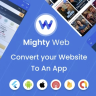 MightyWeb Webview  - Web to App Convertor (Flutter + Admin Panel)