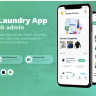 Laundry Flutter App with Admin panel