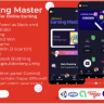 Earning Master  - Android Rewards Earning App With Admin Panel