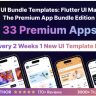 Flutter UI Bundle templates  - Flutter UI Master Kit