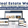 Real Estate Web - with Agency Portal and Multi-Language Management System