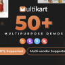 Multikart - Single or Multivendor eCommerce with React Next JS & Laravel REST API