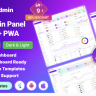 Acnoo Admin - Flutter Admin Panel Dashboard with PWA