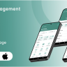 HR Management -Employee Management | Time Tracking | Team Collaboration App iOS/Android App Template