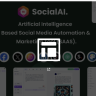 SocialAI  - Artificial Intelligence Based Social Media Automation & Marketing Tool (SAAS)